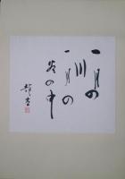 飯田龍太墨筆集「一枝一花」