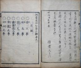 訓蒙究理智慧之勧　巻の一