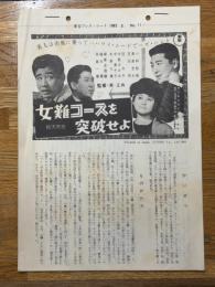 女難コースを突破せよ　東宝プレス・シート　№11