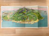 比叡山坂本ケーブル御案内　片面鳥瞰図