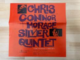 クリス・コナー+ホーレス・シルバー・クインテット公演　チラシ
