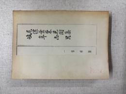 尾濃葉栗見聞集 岐阜志略