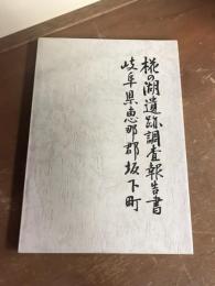 椛の湖遺跡調査報告書　岐阜県恵那郡坂下町