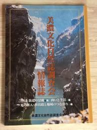 美濃文化自然誌調査会　情報誌　川と街道の景観編ほか