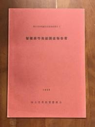 智積廃寺発掘調査報告書　四日市市埋蔵文化財調査報告3　1968