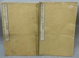 東京才人絶句　上下2巻揃い