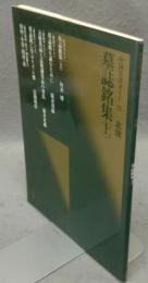 中国法書ガイド25　墓誌銘集　上　北魏