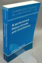 A Performance Theory of Order and Constituency (Cambridge Studies in Linguistics, Series Number 73)