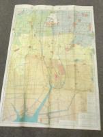 名古屋地図　都市計画設計　最新丁目入　