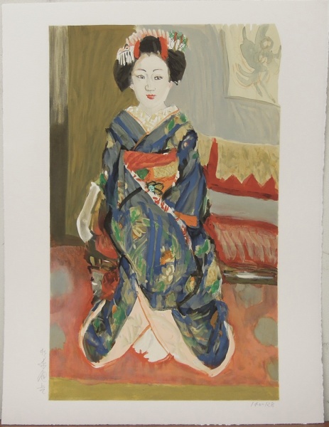 杉本健吉版画集 全4葉揃い(杉本健吉) / 古本、中古本、古書籍の