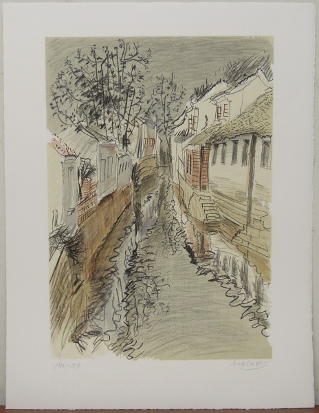 杉本健吉　自選版画集 杉本健吉版画集 全4葉揃い(杉本健吉) / 古本、中古本、古書籍の