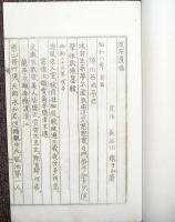 流石遺稿（長谷川流石）