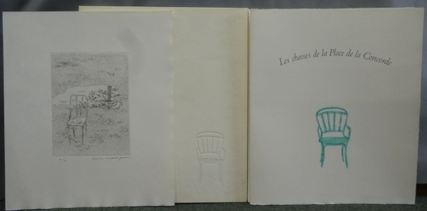 コンコルド広場の椅子(東山魁夷) / 古本、中古本、古書籍の通販は