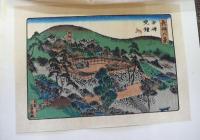 長崎古板画　大和屋由平板　長崎八景
