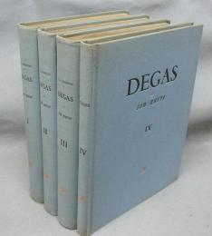 Degas et Son Oeuvre　全4冊揃い　ドガ カタログレゾネ
