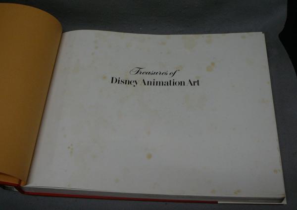 Treasurer of Disney Animation Art 洋書