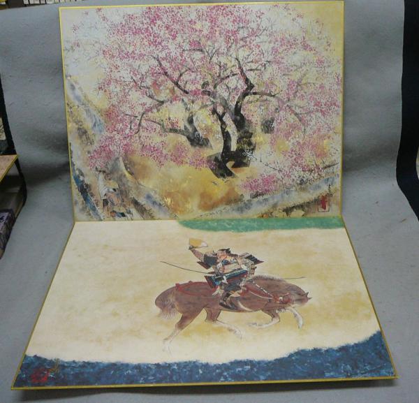 真作保証 前田青邨 風景画 水墨画5号 落款印 茶屋収蔵品 [Rg17