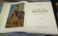 Claude Monet: Biographie et Catalogue Raisonne Tome1-Tome4  4冊　Tome5は欠　モネ油彩画カタログレゾネ