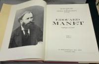 Edouard Manet: Catalogue raisonne 全2冊揃い　マネ　カタログレゾネ