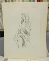 現代画家素描選集　森芳雄　女