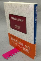 現象学とは何か　フッサールの後期思想を中心として　講談社学術文庫1035