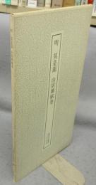 書跡名品叢刊145　明　莫是龍　山居雑賦巻