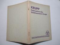 KRUPP Fabrications des Etablissements Krupp