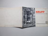 KRUPP Ein Uberblick uber das Gesamtunternehmen(横長冊子)