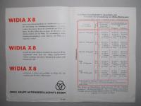 KRUPP WIDIA X8
