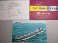 CHILEAN NITRATE 進水記念絵葉書