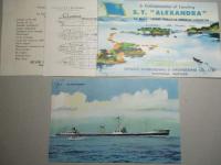 S.T. ALEXANDRA 進水記念絵葉書