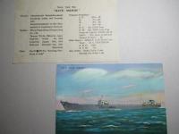 KATE MAERSK 進水記念絵葉書