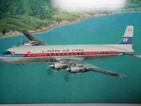 DC-7C SUPER COURIER 絵葉書