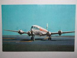 DC-6B Pacific Corier 絵葉書