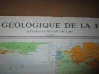 CARTE GEOLOGIQUE DE LA FRANCE 5eme Edition  1:1000000 (2枚揃)