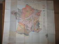 CARTE HYDROGELOGIQUE DE LA FRANCE SYSTEMES AQUIFERES  1:1500000