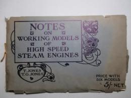 NOTES ON WORKING MODELS OF HIGH SPEED STEAM ENGINES