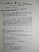 Early Navigators Their Voyages Shipbuilding,Log Books Pictures,etc.