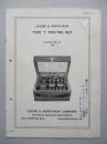 TYPE T TESTING SET