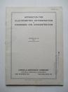 APPARATUS FOR ELECTROMETRIC DETERMINATION OF HYDROGEN ION CONCENTRATION
