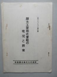 樺太工業株式会社の現況と将来