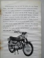 YAMAHA DS6C RIDER'S MANUAL
