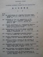 TECHNICAL NOTES OF NATIONAL ADVISORY COMMITTEE FOR AERONAUTICS 航空原動機篇、航空燃料篇