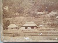 羅漢寺全景(大分県) 古写真