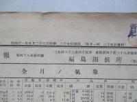 福島縣氣象月報 昭和十一年四月
