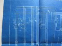 Wiring Diagram of Station Service Switch-board of Yoshinodani Power Station (吉野谷発電所)