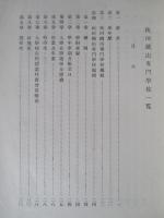 秋田鑛山専門學校一覧 自昭和七年至昭和八年