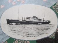 絵葉書 "TERUKUNI MARU"