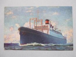 絵葉書 DOLLAR STEAMSHIP LINES