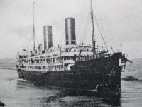 絵葉書 The "Ophir" passing through the Canal